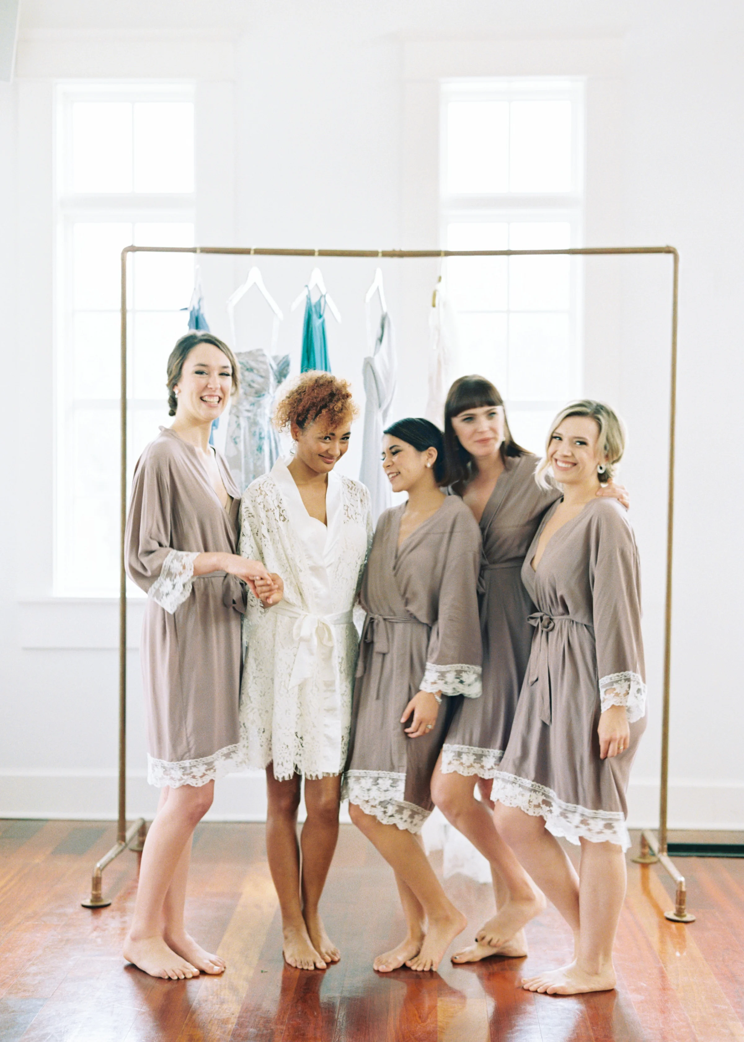 David's bridal 2025 white bridesmaid dresses